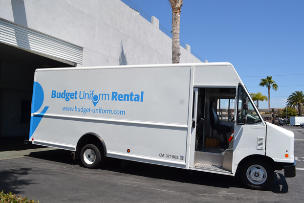 Linen Uniform Trucks at South Bay Ford Commercial